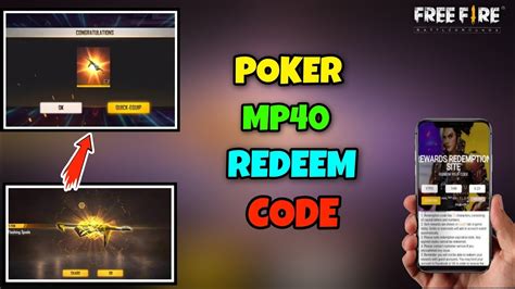 poker redeem code